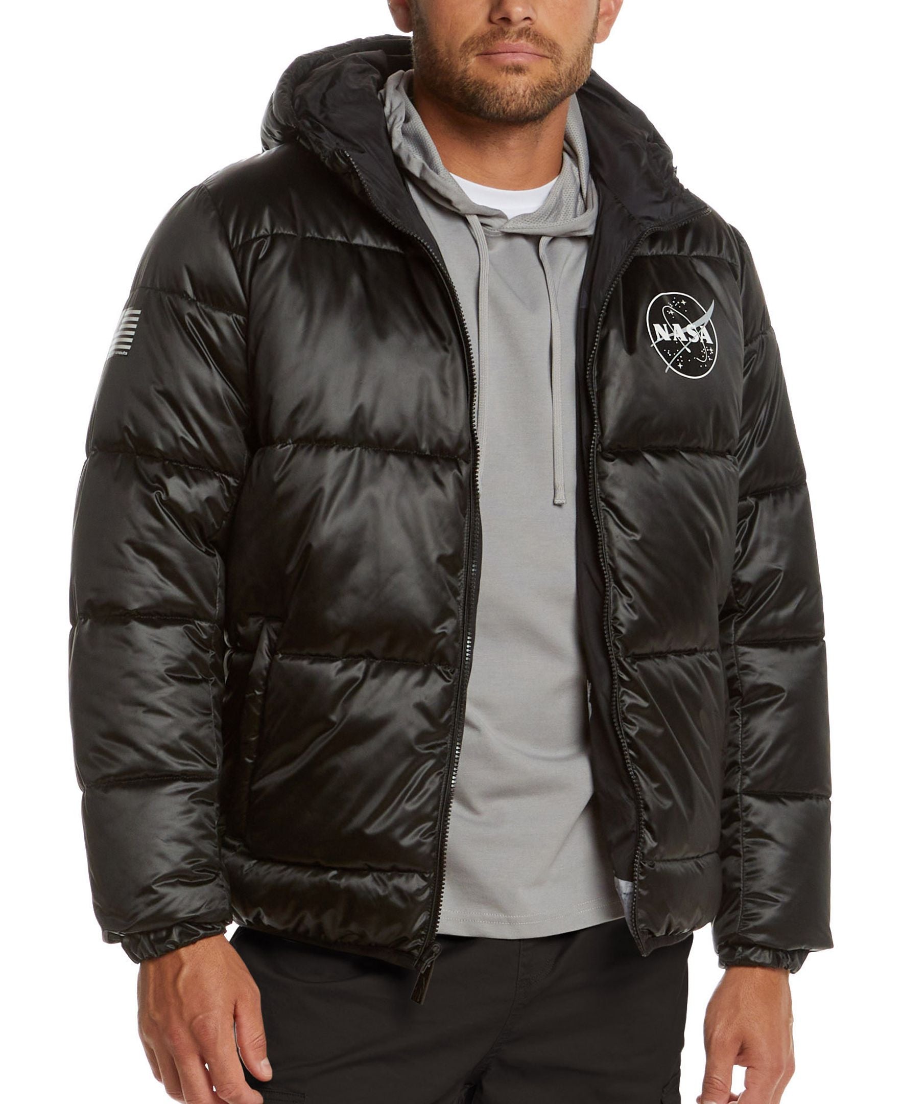 Nasa Reversible Puffer Jacket – Spaceone Industries