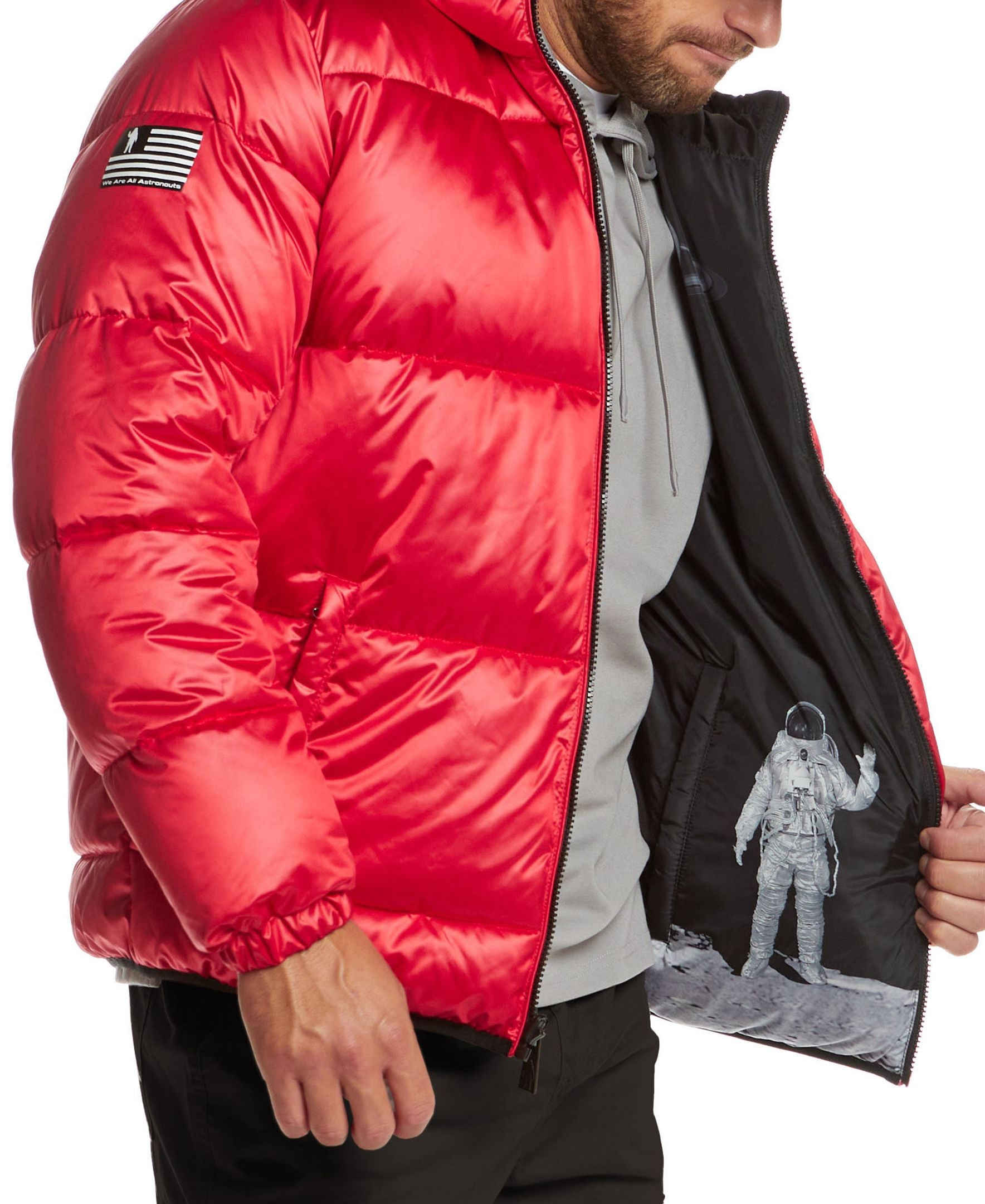 Nasa Reversible Puffer Jacket – Spaceone Industries