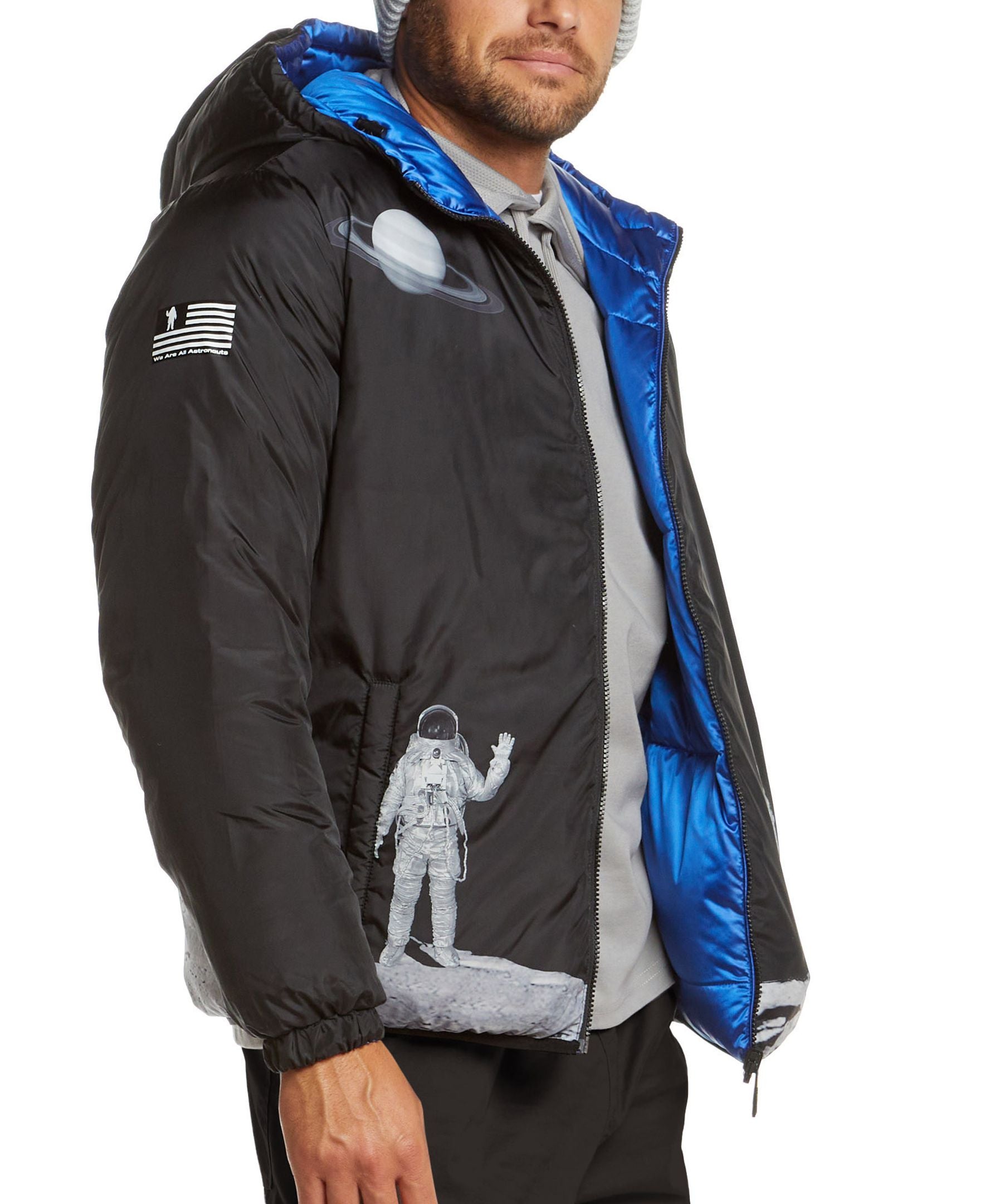 Nasa Reversible Puffer Jacket – Spaceone Industries