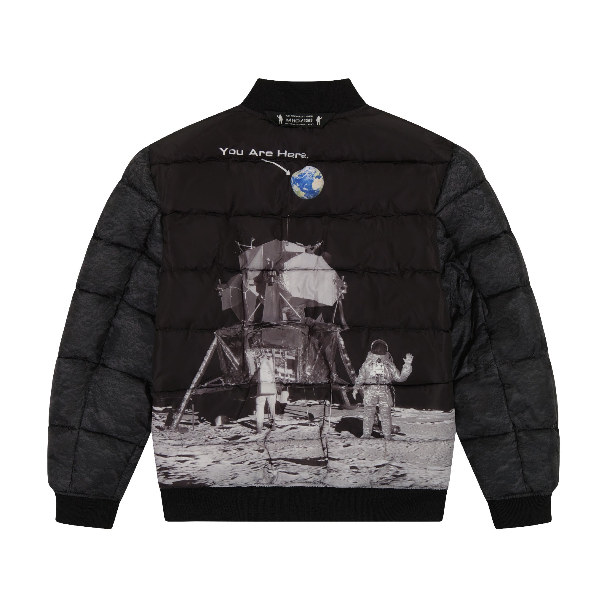 SPACEONE x Andy & Evan®| Reversible Bomber Jacket | Galaxy White