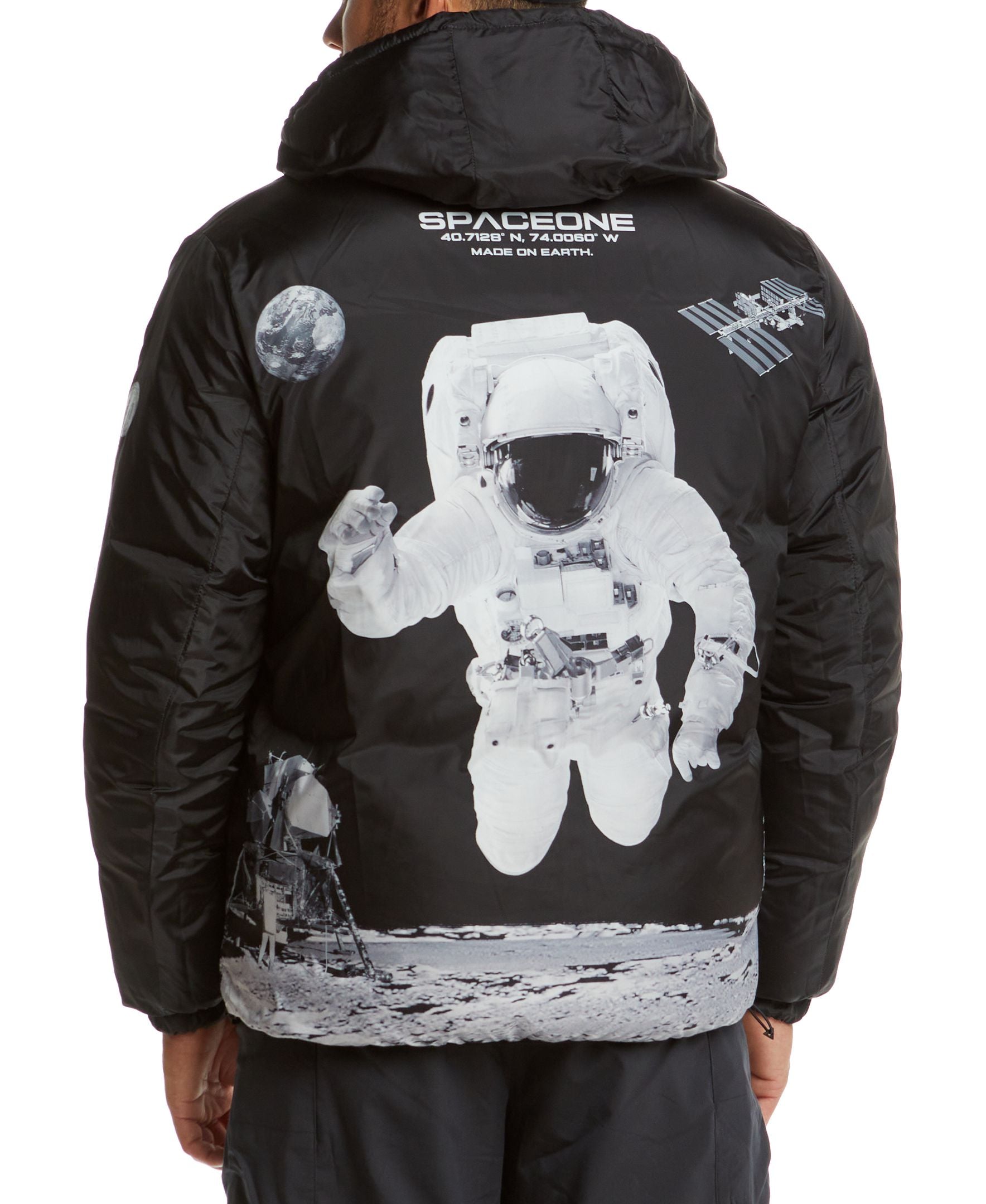 Nasa Reversible Puffer Jacket – Spaceone Industries